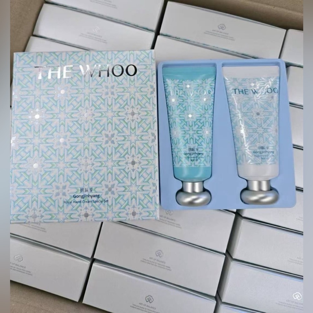 The history of Whoo Gongjinhyang Royal Hand Cream Special Set Anti Aging Kbeauty